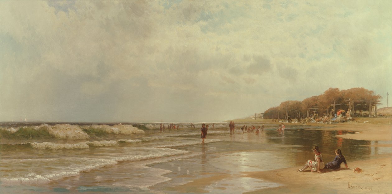 Long Branch, New Jersey, 1880 alkotó: Alfred Thompson Bricher