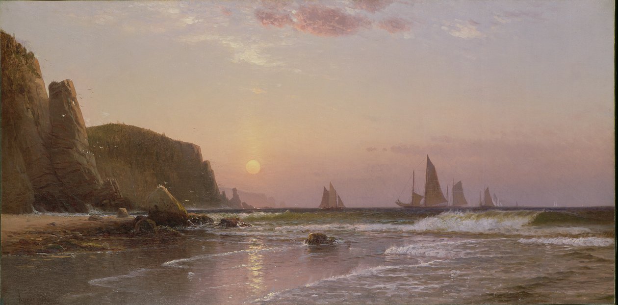 Reggel a Grand Mananban alkotó: Alfred Thompson Bricher