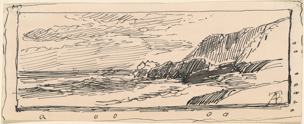 Rocky Coast alkotó: Alfred Thompson Bricher