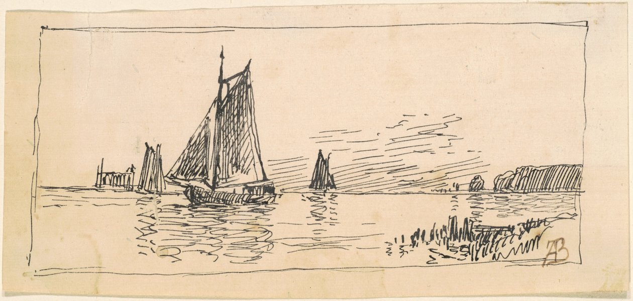 Hajók alkotó: Alfred Thompson Bricher