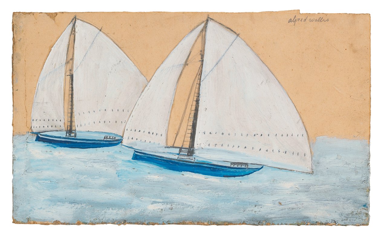 Két vitorlás alkotó: Alfred Wallis