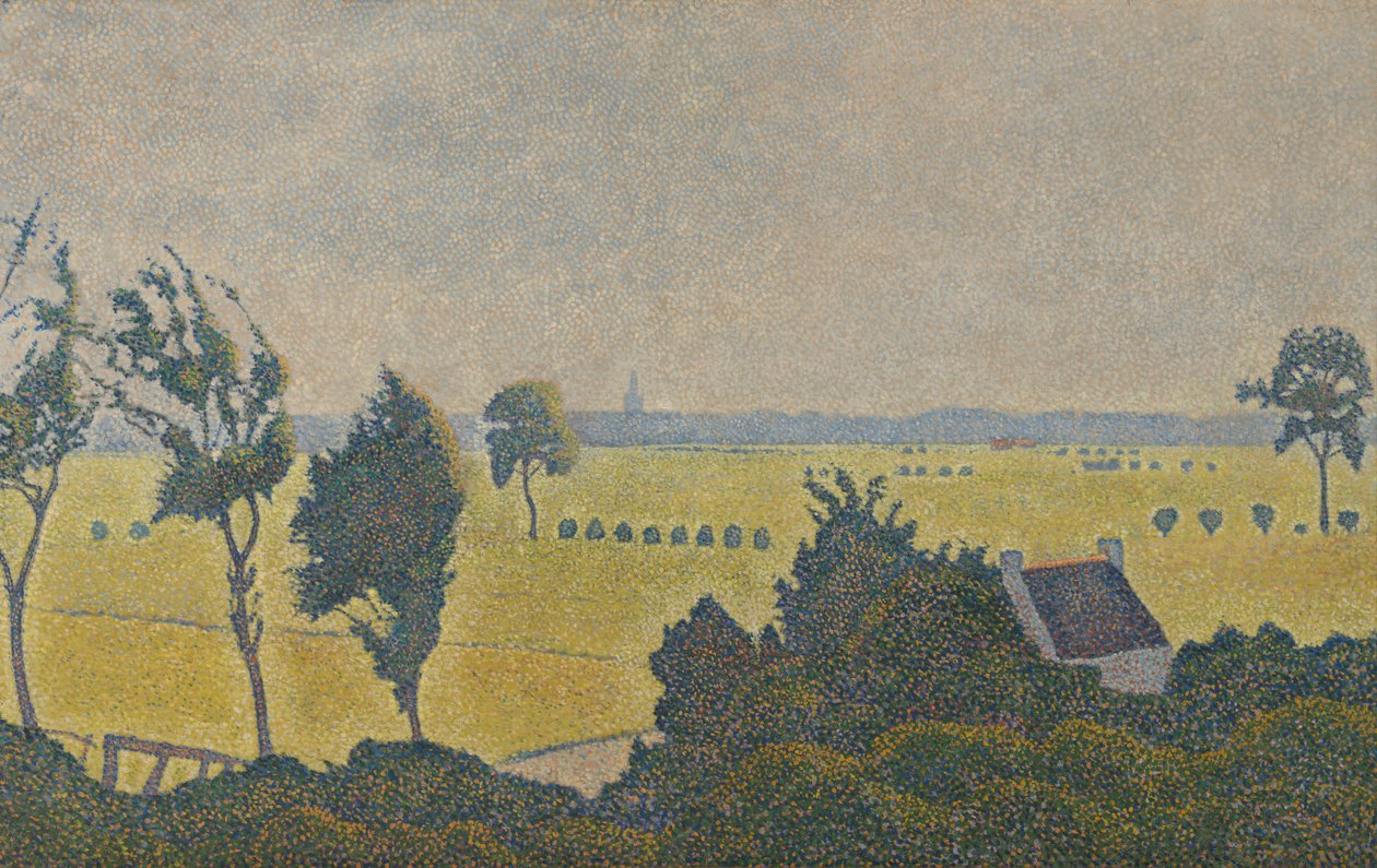 Seneffe-i táj, 1890 körül (olaj, vászon) alkotó: Alfred William (1854-1930) Finch