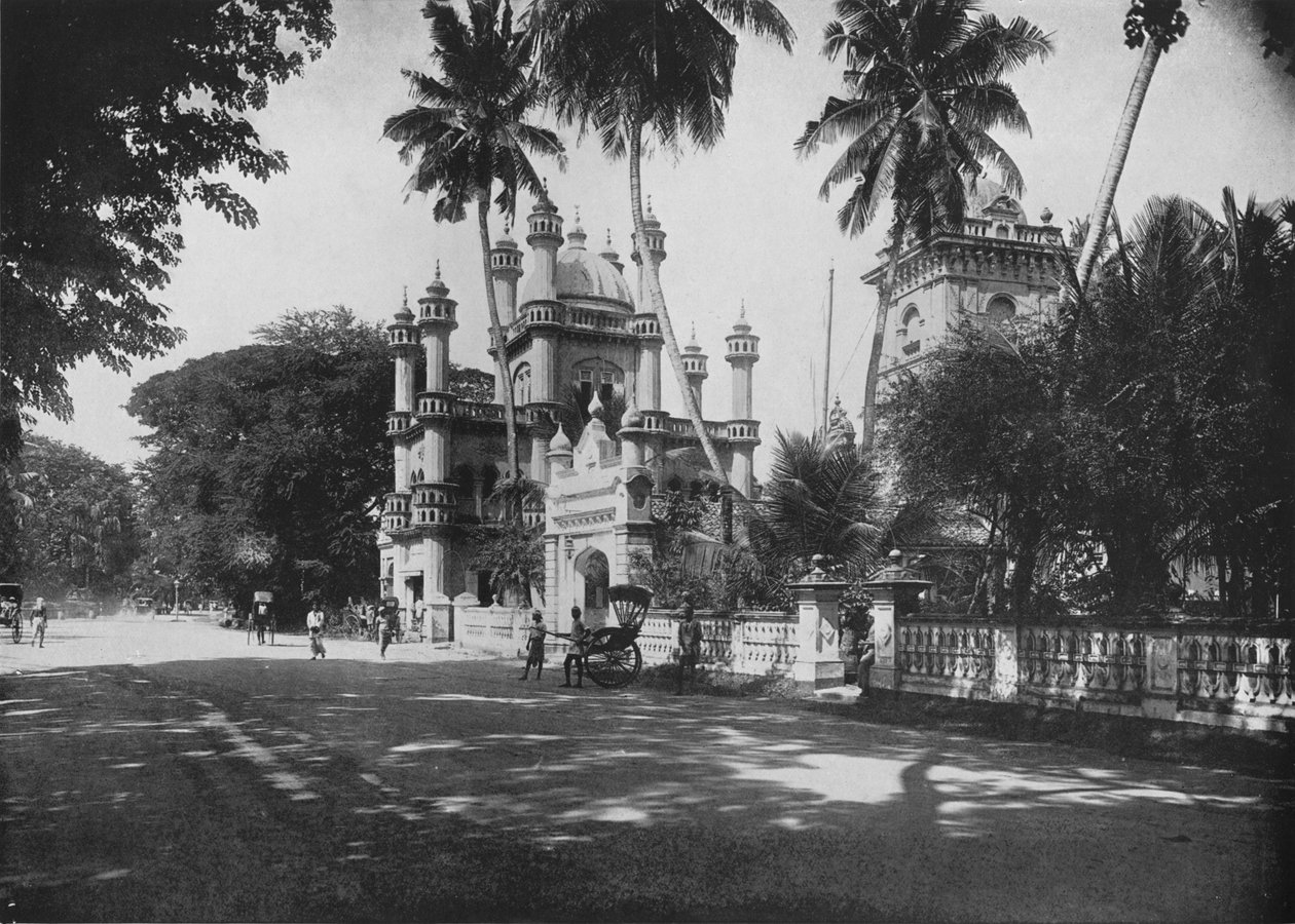 Mohamedán mecset, Cinnamon Gardens, Colombo, 1890, 1910 alkotó: Alfred William Amandus Plate