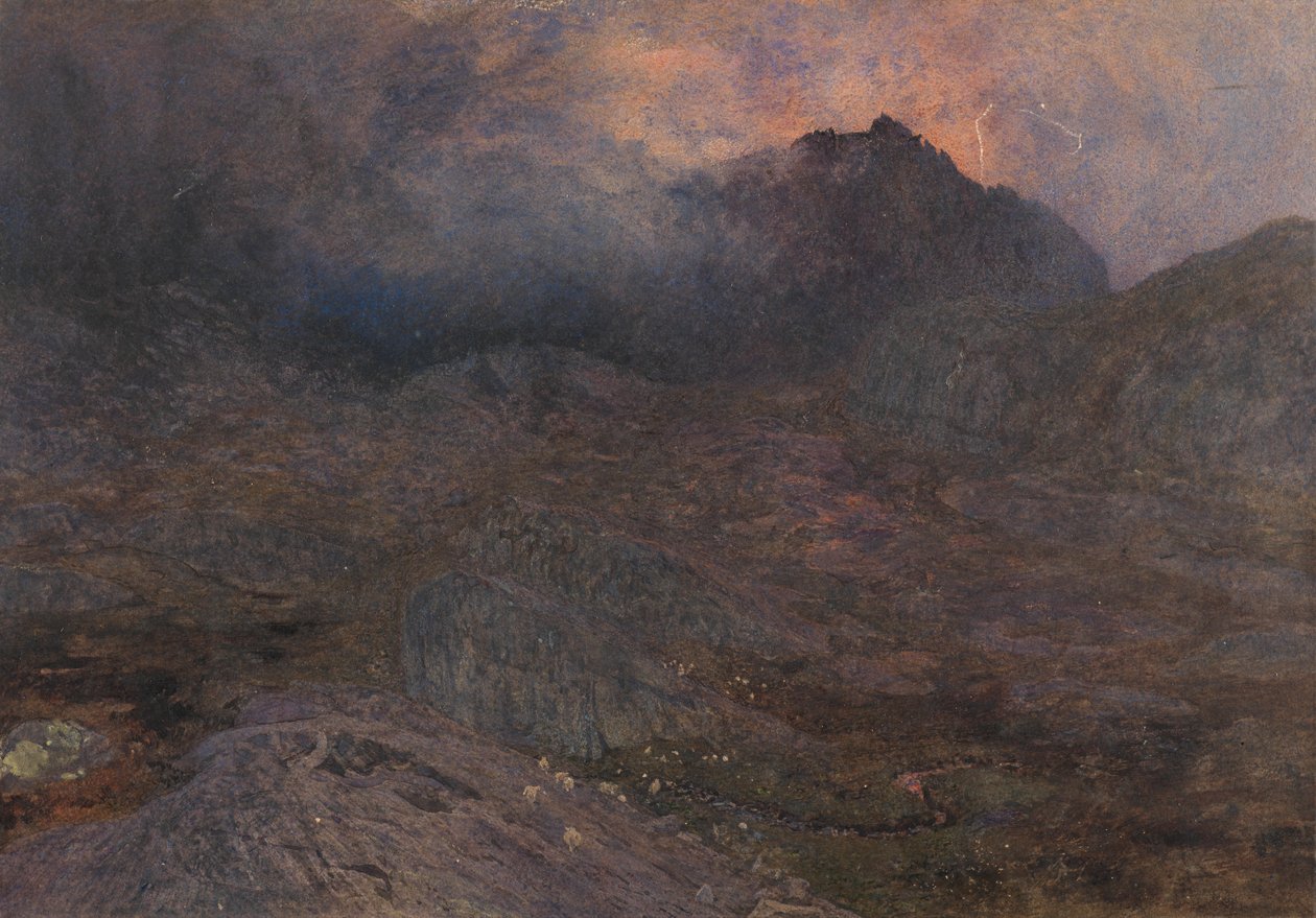 Can Torfaen, 1857 körül (wc karosszériaszínnel és kikarcolással) alkotó: Alfred William Hunt