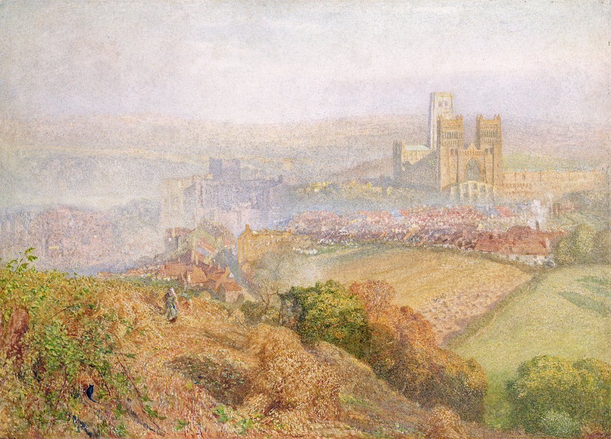 Durham, Misty Colliery Smoke-kal alkotó: Alfred William Hunt