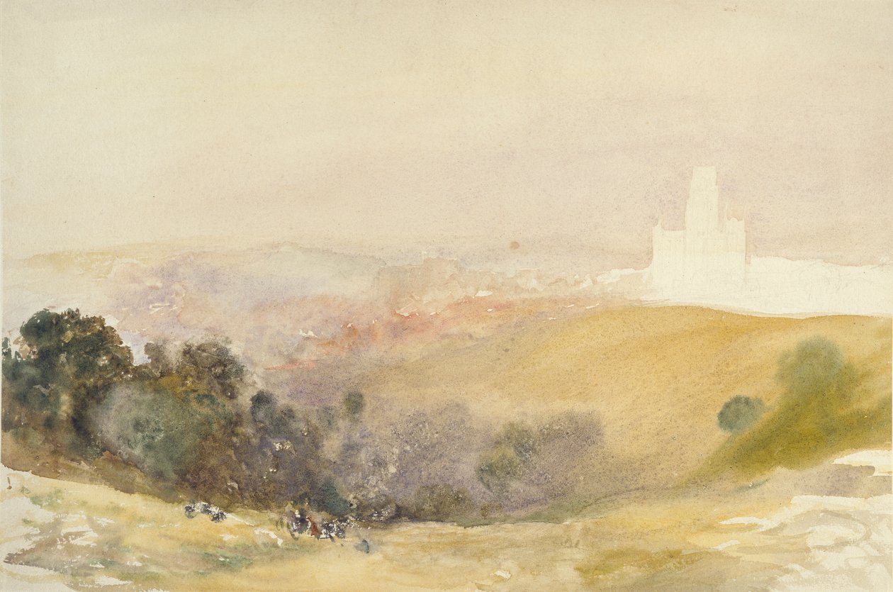 Durham a Red Hillsből, 1866-1880 alkotó: Alfred William Hunt