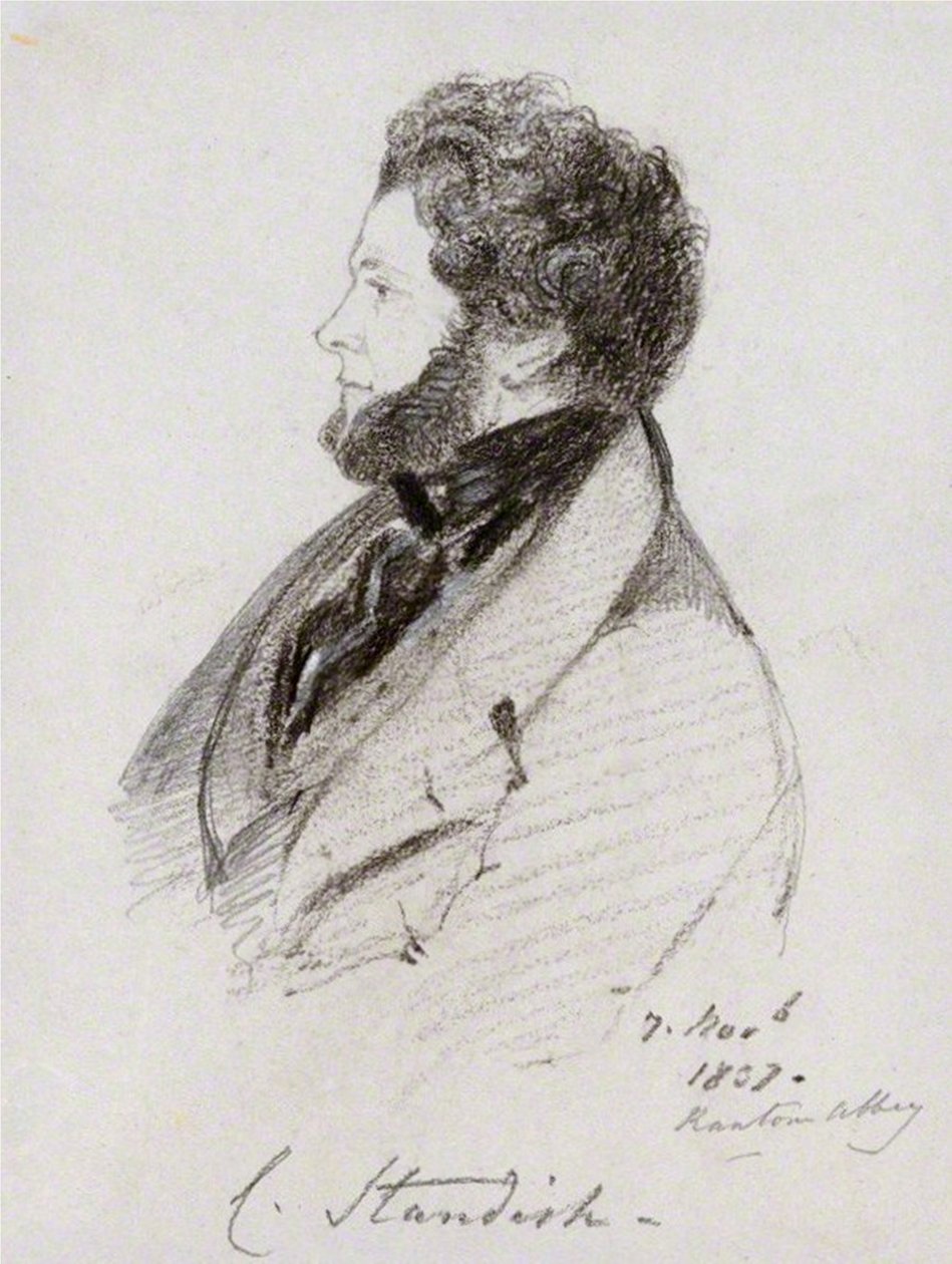 Lord Charles Strickland Standish (1790-1863) portréja by Alfred Count D