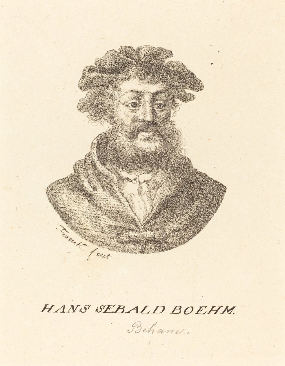 Hans Sebald Baham alkotó: Alfred von Franck