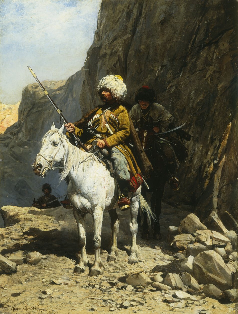 A kozák alkotó: Alfred von Wierusz Kowalski