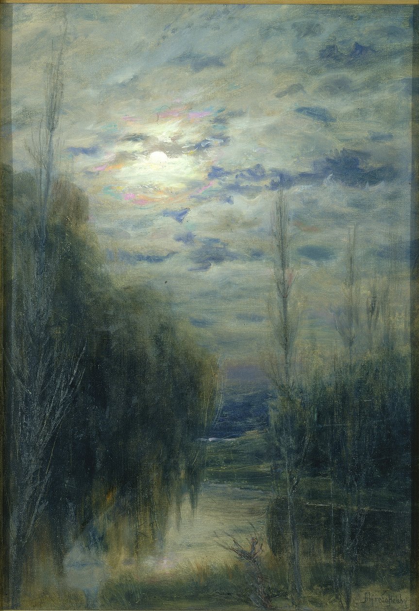 Telihold, Limache, Chile, 19. század vége – 20. század eleje. alkotó: Alfredo Helsby