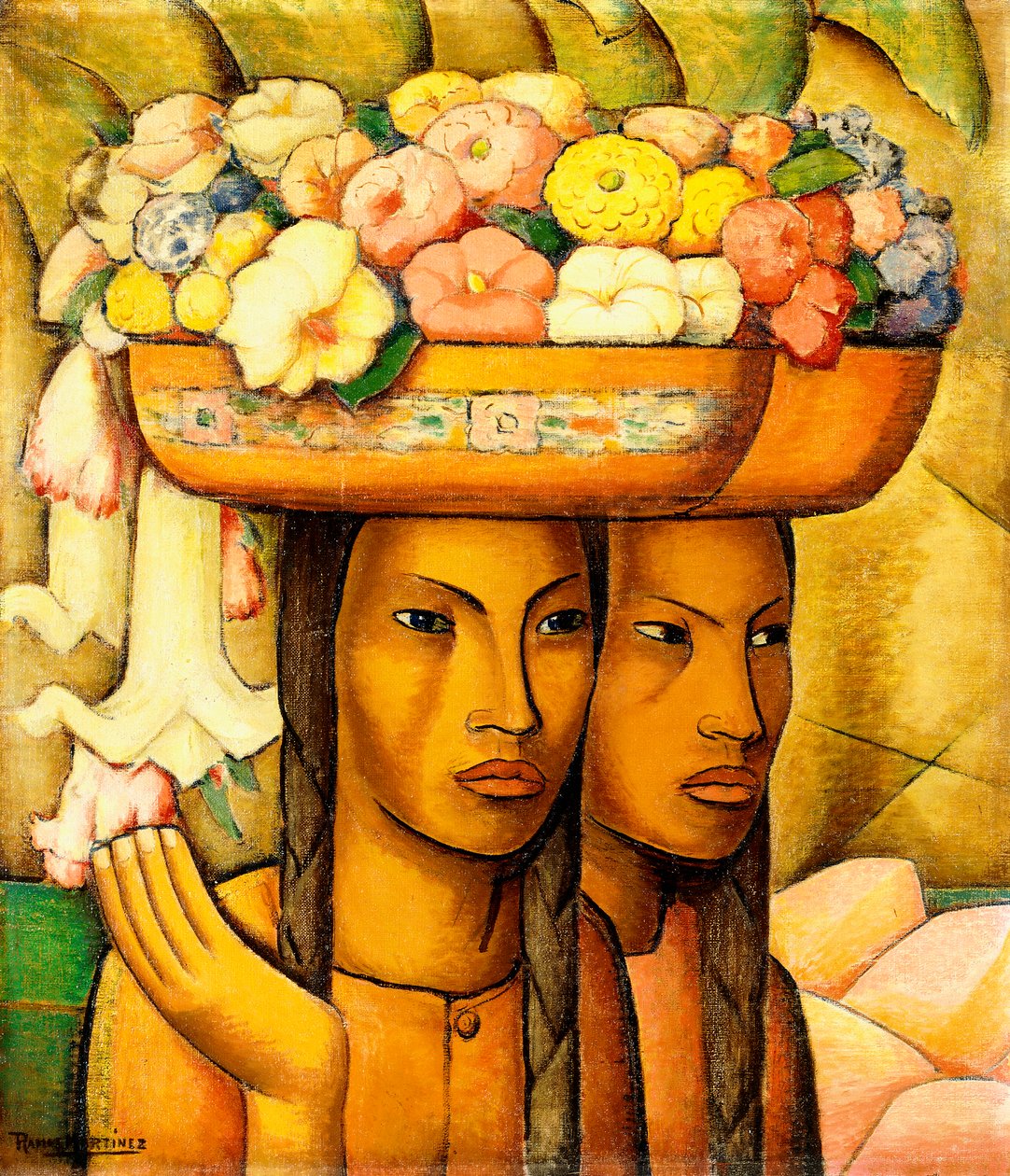 Virágárusok alkotó: Alfredo Ramos Martinez