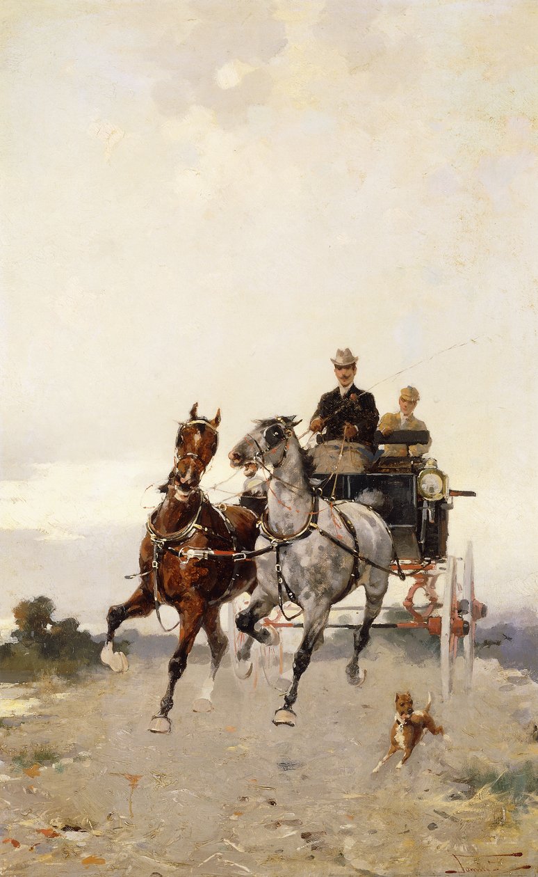 Ügető; Az ügetésnél alkotó: Alfredo Tominz
