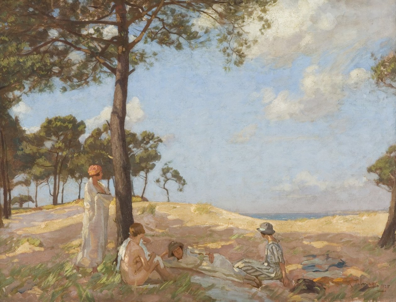 Fürdősök, Pas de Calais alkotó: Algernon Mayow Talmage