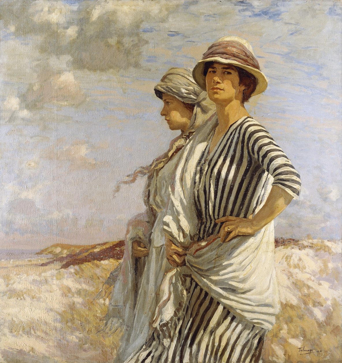 Mrs. Talmage és egy barátja alkotó: Algernon Mayow Talmage