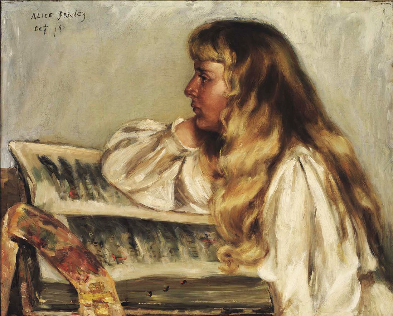 Natalie és Missa alkotó: Alice Pike Barney