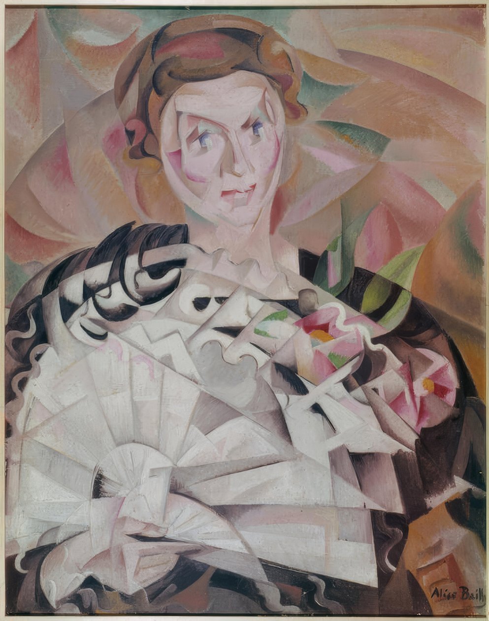 Fan játék vagy nő ventilátorral alkotó: Alice Bailly