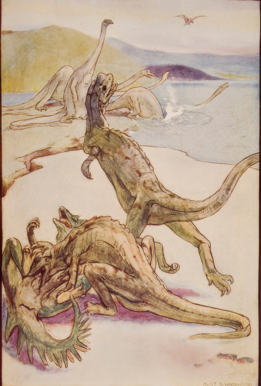 dinoszaurusz alkotó: Alice Bolingbroke Woodward
