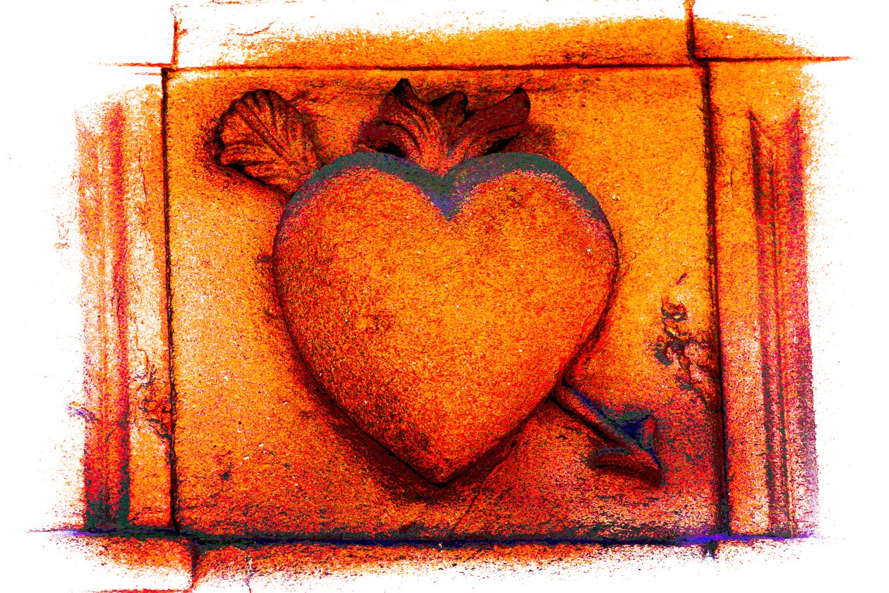 Georgian Heart, a Hearts sorozatból, 2018 (fotó) alkotó: Alice Gur Arie