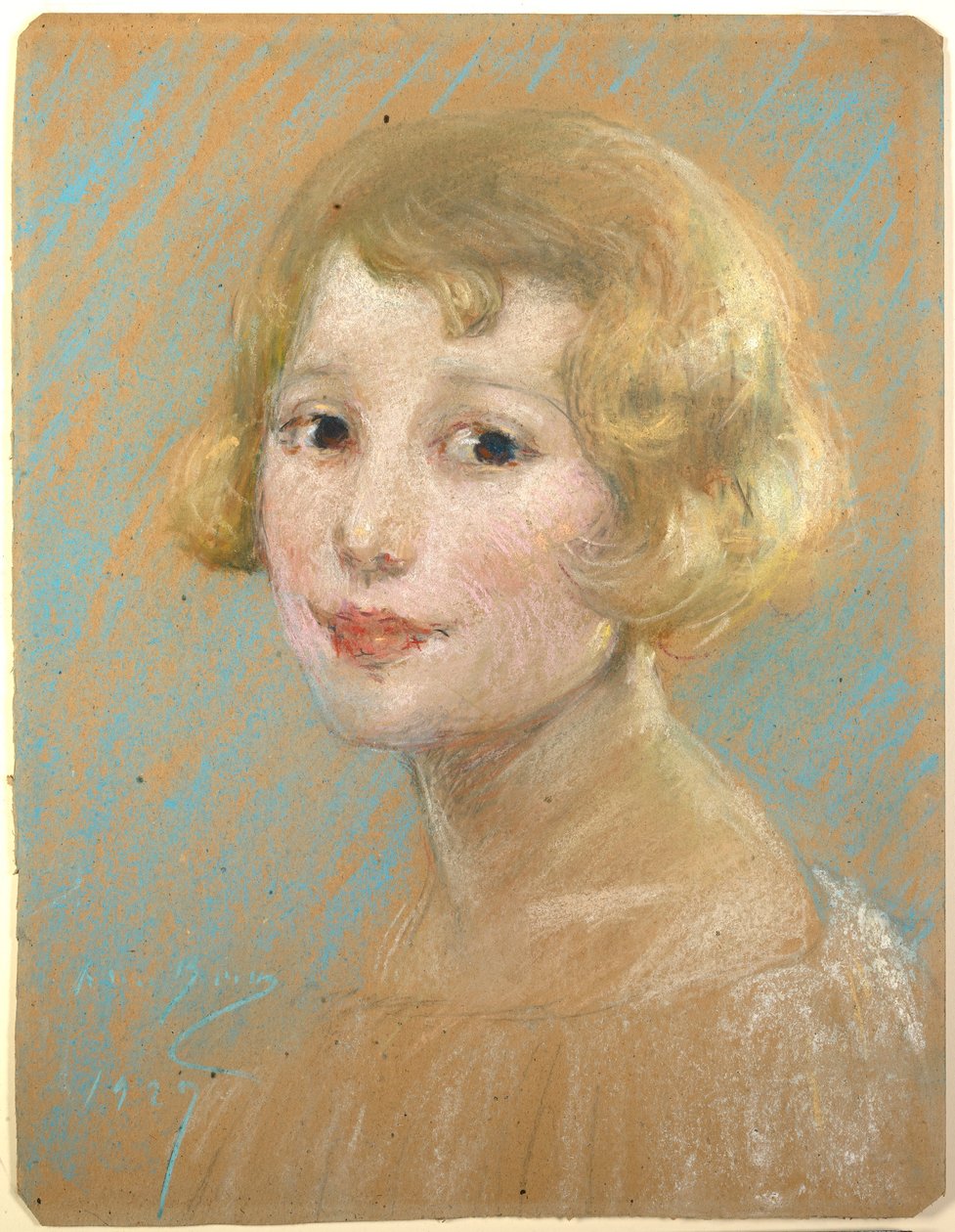 Szőke lány alkotó: Alice Pike Barney