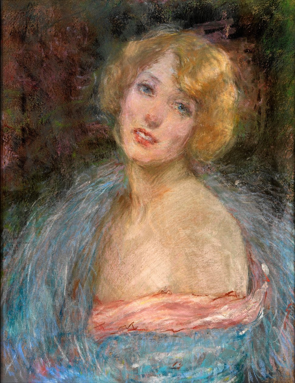 Szőke lány Boa alkotó: Alice Pike Barney