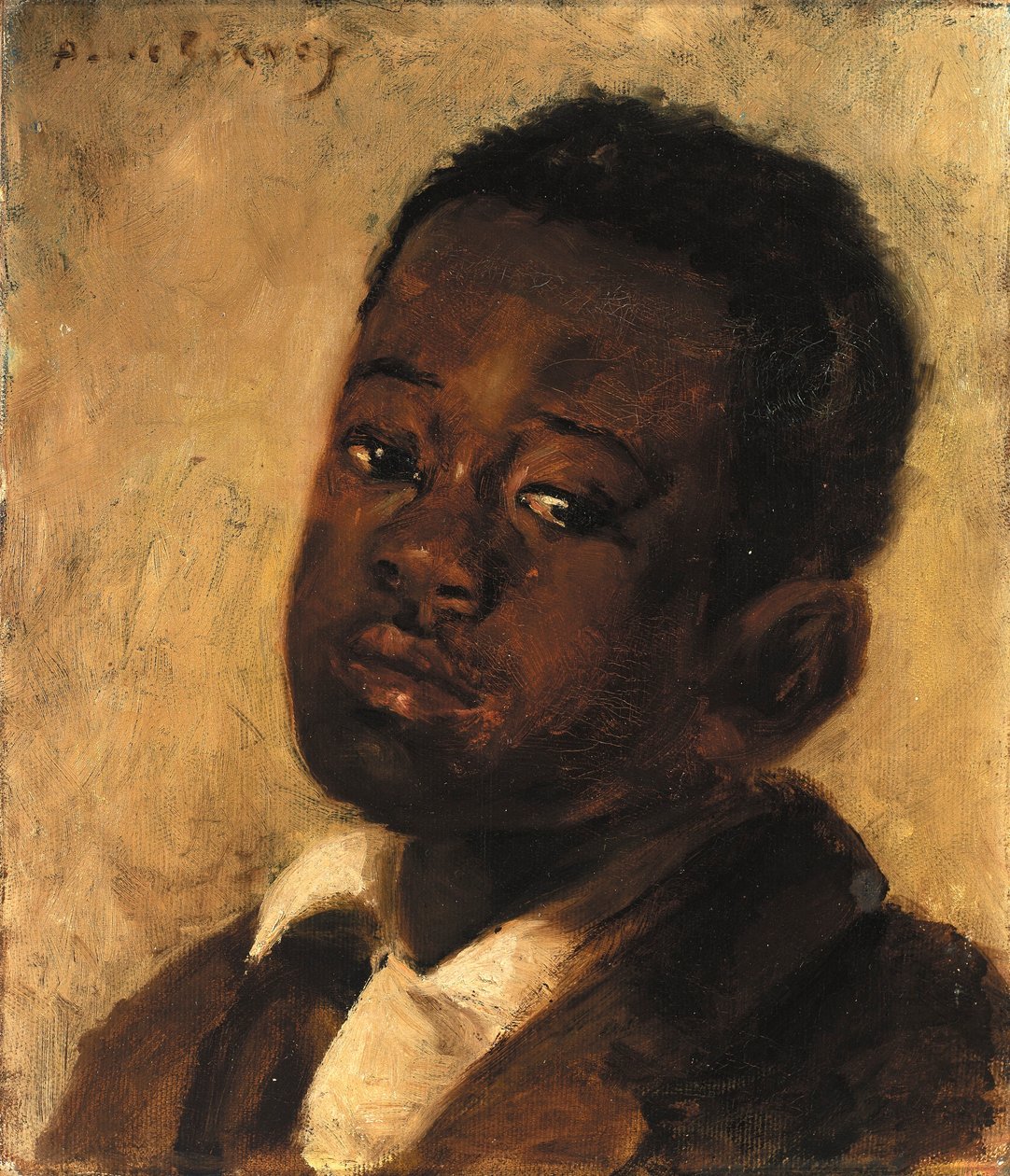 Egy néger fiú feje alkotó: Alice Pike Barney