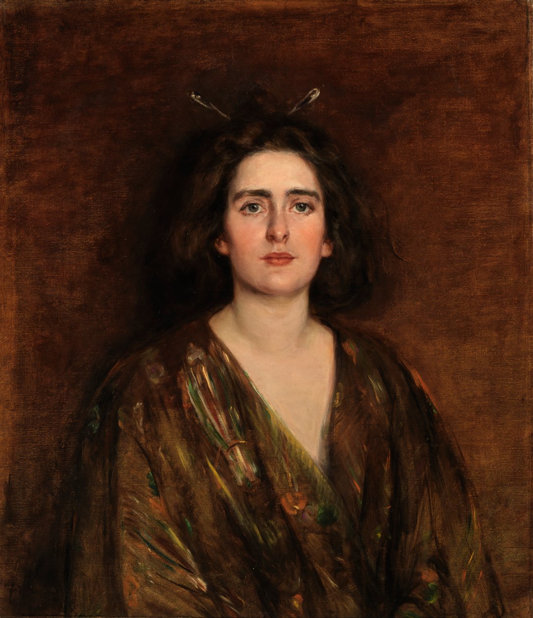 Laura tizenhat évesen, 1896. alkotó: Alice Pike Barney