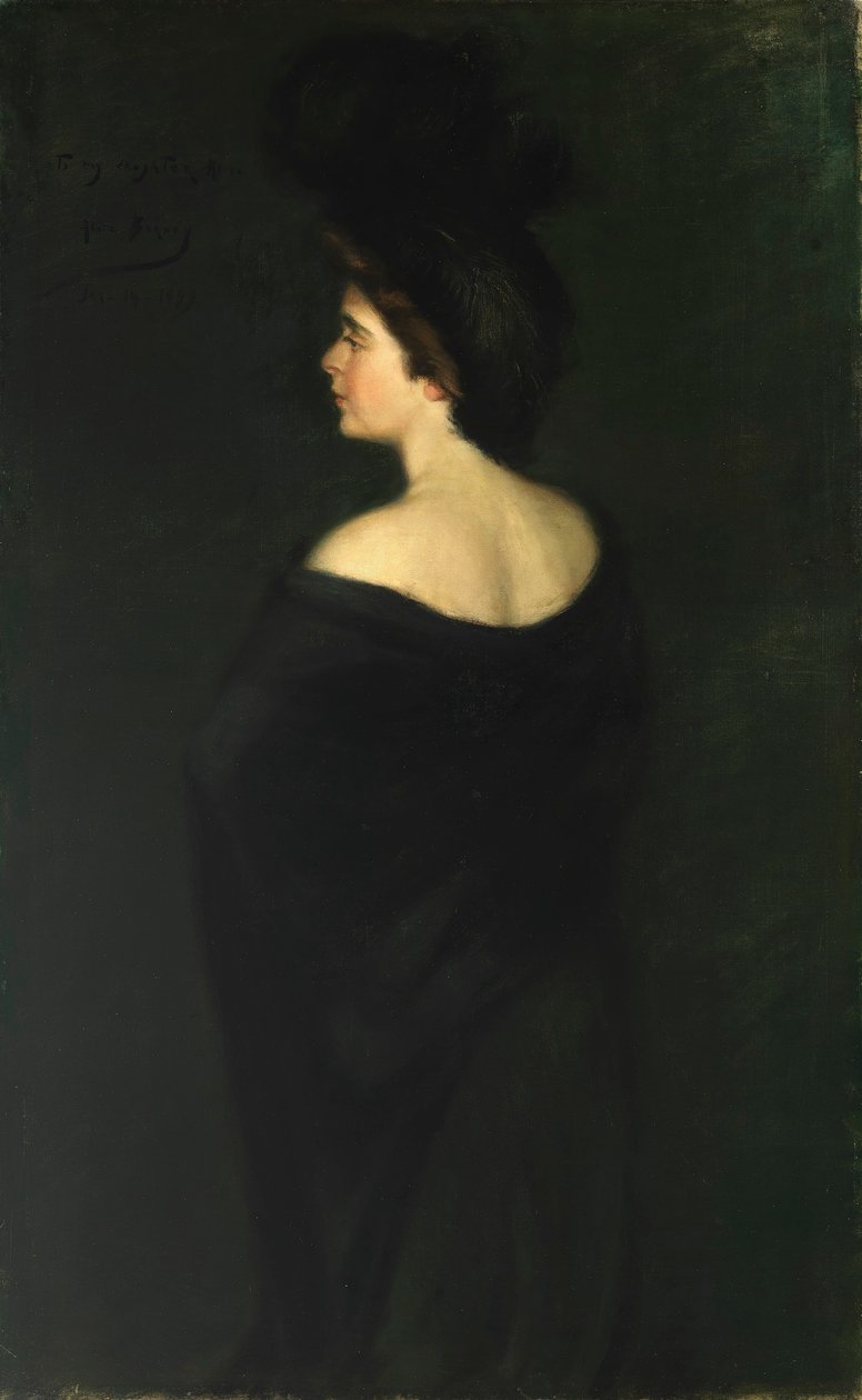Laura a feketékben alkotó: Alice Pike Barney