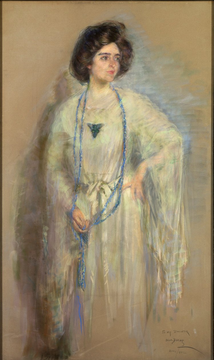 Laura fehérben alkotó: Alice Pike Barney