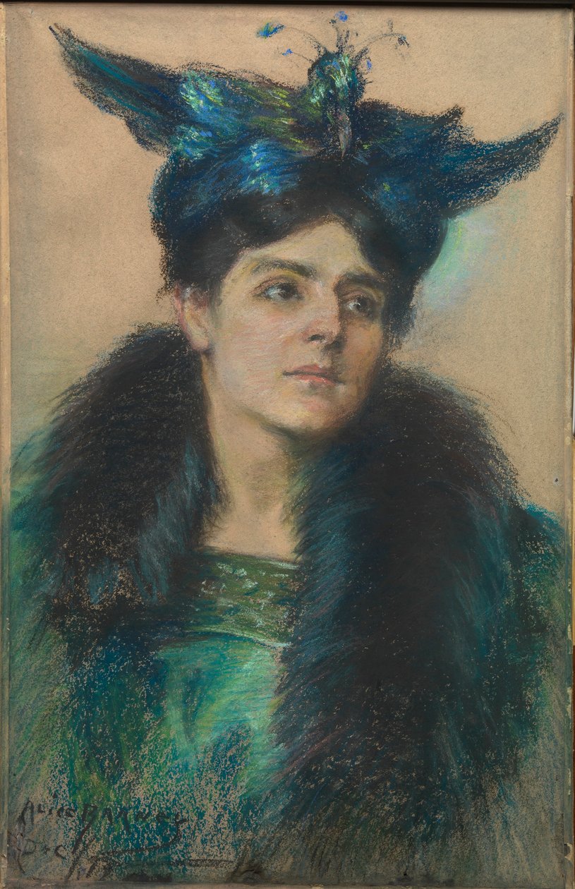Marianne kalapos alkotó: Alice Pike Barney