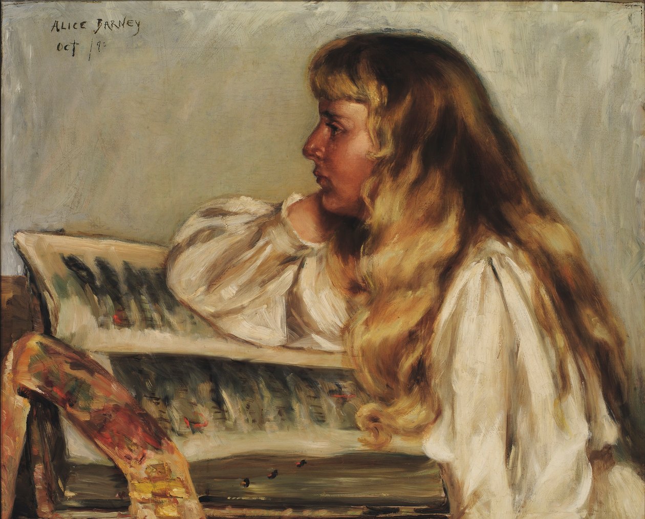 Natalie és Missal alkotó: Alice Pike Barney