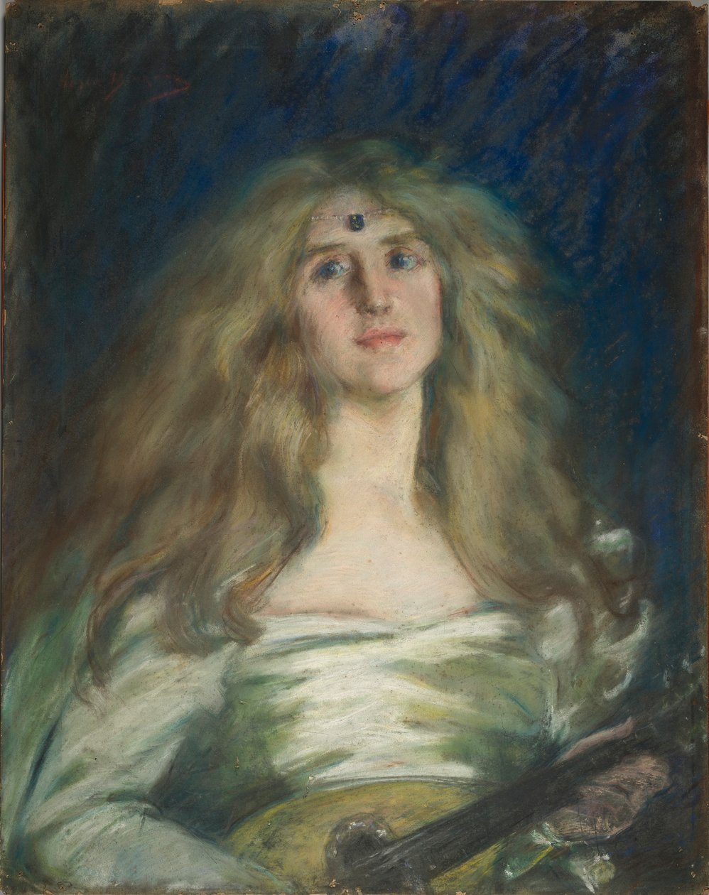 Natalie mandolin alkotó: Alice Pike Barney