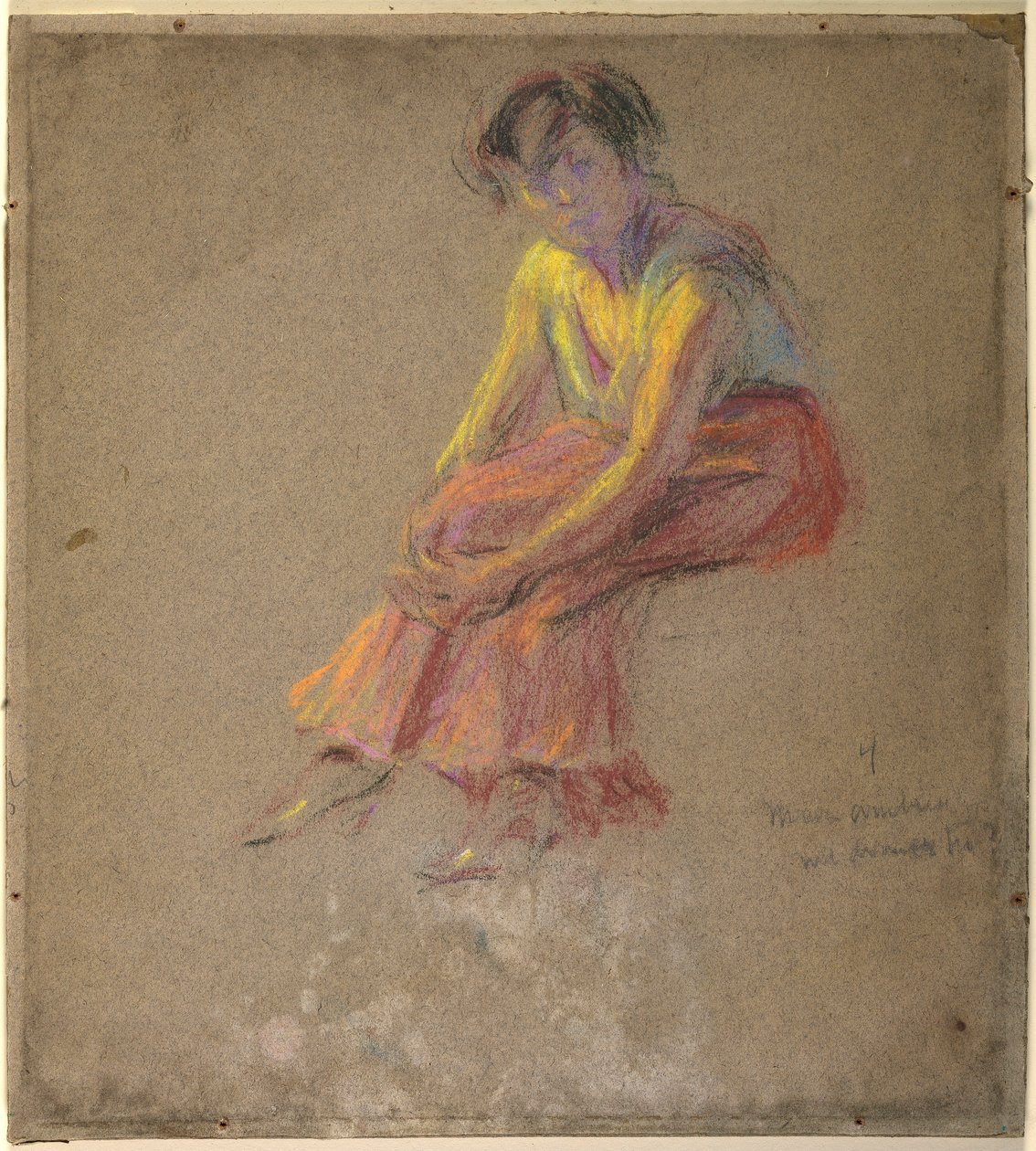 Ülő nő alkotó: Alice Pike Barney