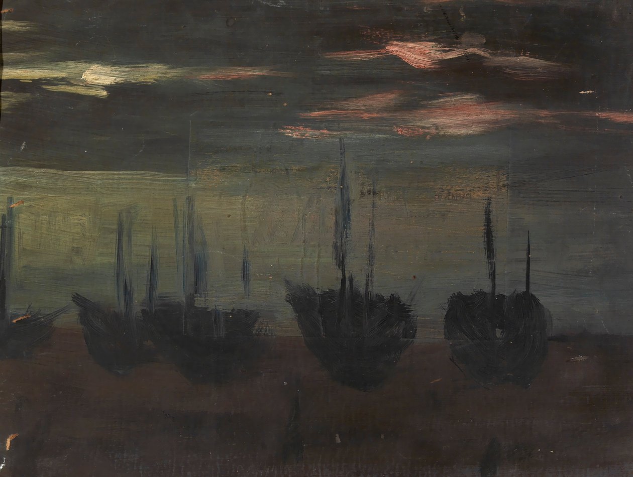 Hajók holdfényben alkotó: Alice Pike Barney