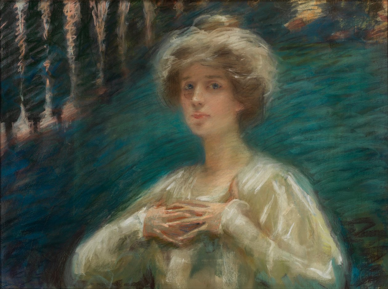 Sylvan háttér alkotó: Alice Pike Barney