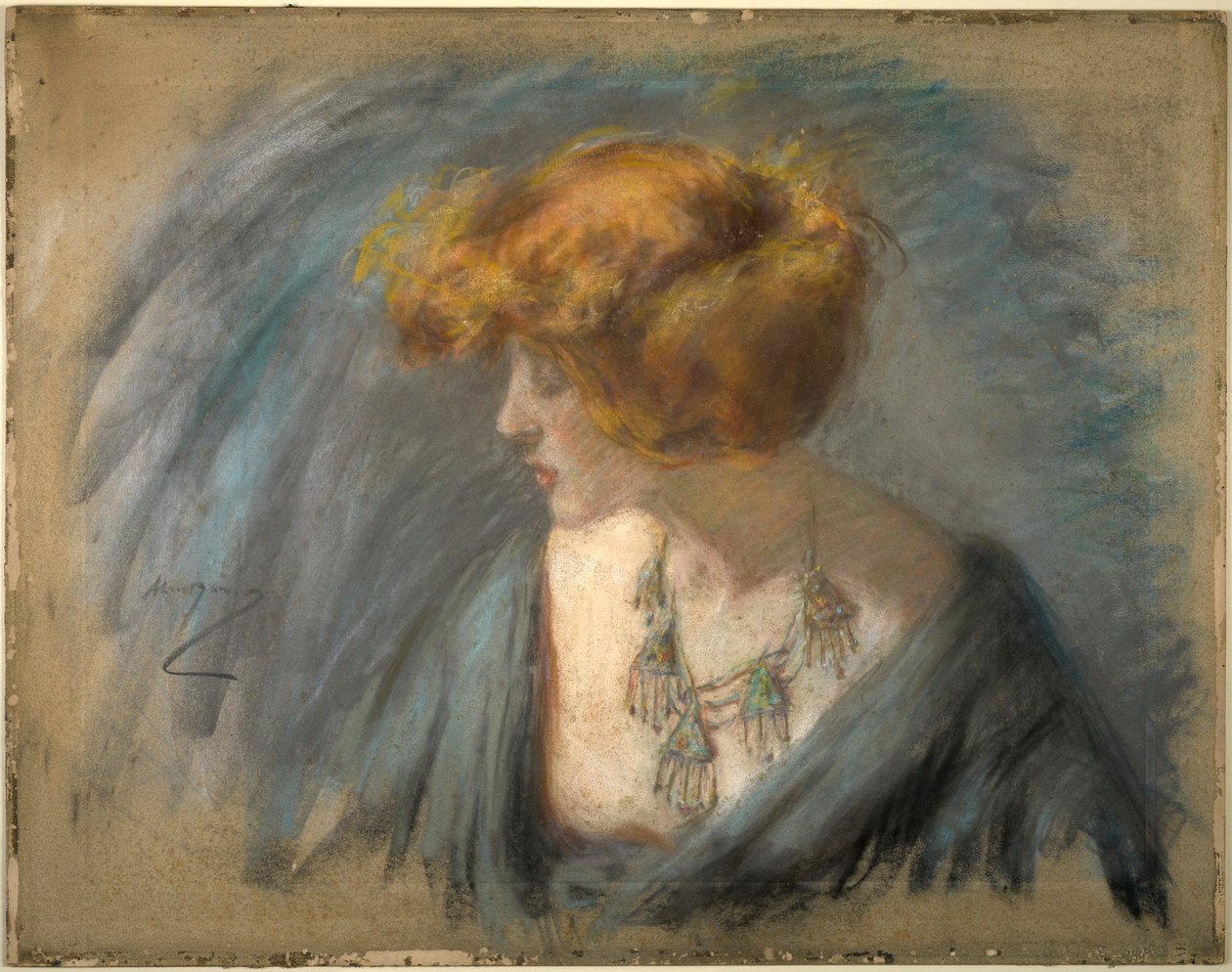 Tiziano haj alkotó: Alice Pike Barney