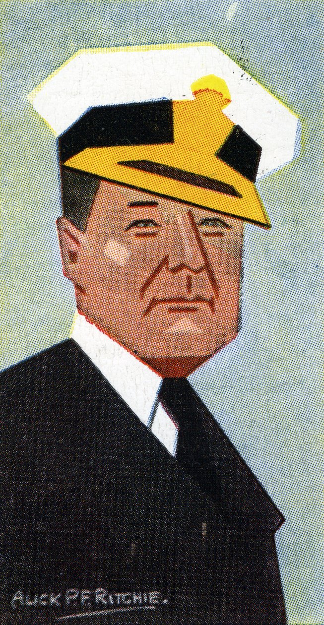 A flotta admirálisa, Earl Beatty, 1926 alkotó: Alick P. F. Ritchie