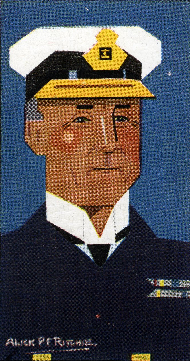 A flotta admirálisa, Earl Jellicoe, 1926 alkotó: Alick P. F. Ritchie
