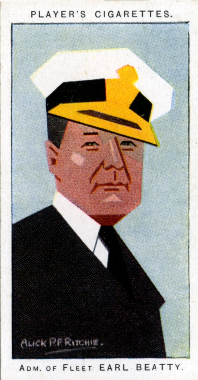 David Beatty, 1. Earl Beatty, admirális, 1926. alkotó: Alick P. F. Ritchie
