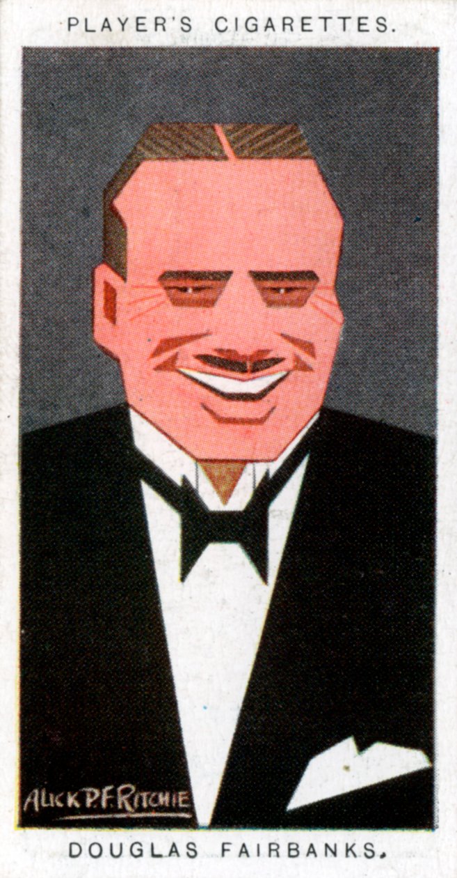Douglas Fairbanks amerikai filmszínész, 1926. alkotó: Alick P. F. Ritchie