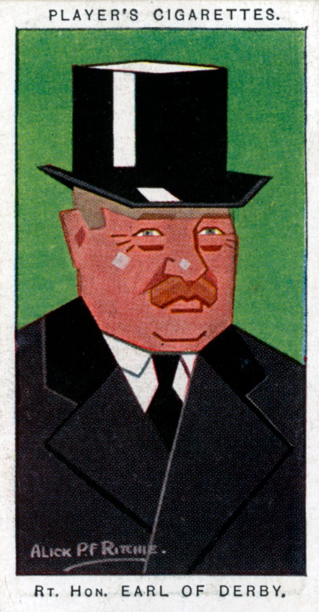 Edward George Villiers Stanley, Derby 17. grófja, 1926. alkotó: Alick P. F. Ritchie