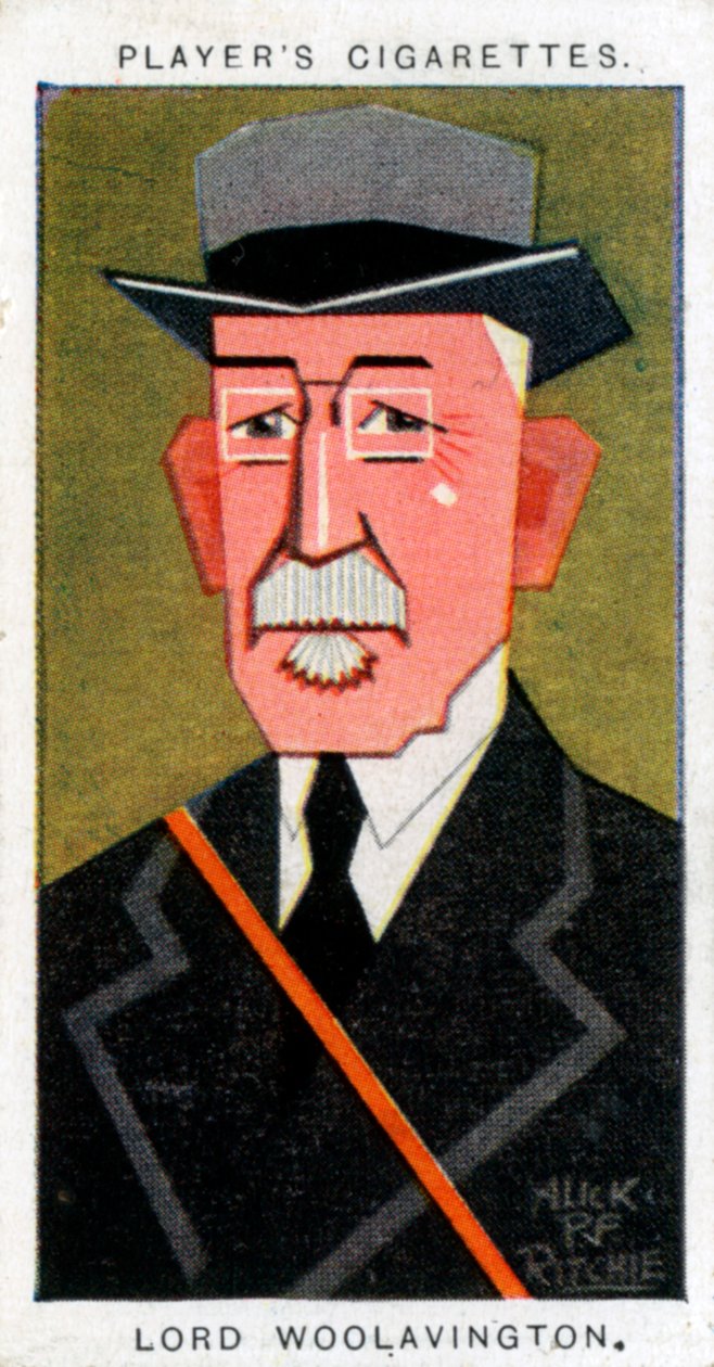 James Buchanan, Woolavington 1. báró, brit filantróp és versenyló-tulajdonos, 1926. alkotó: Alick P. F. Ritchie