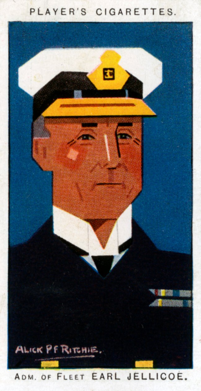 John Rushworth Jellicoe, 1. Earl Jellicoe, brit admirális, 1926. alkotó: Alick P. F. Ritchie