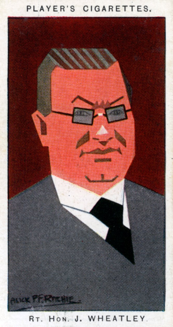 John Wheatley skót politikus, 1926. alkotó: Alick P. F. Ritchie