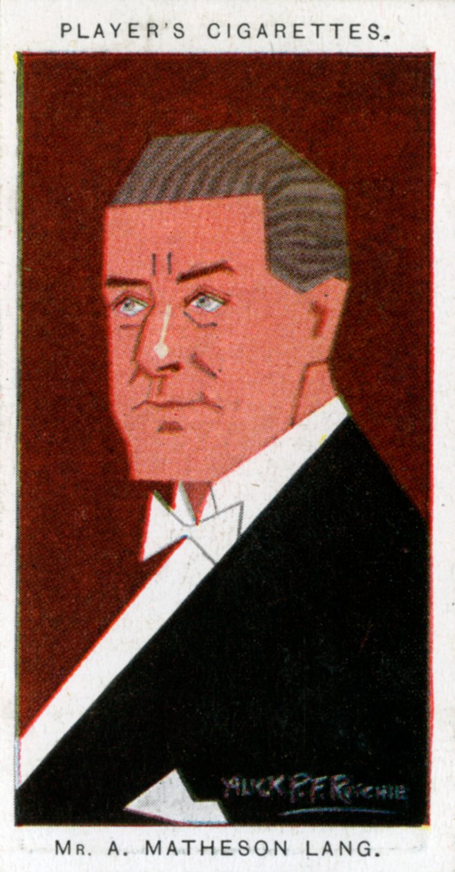 Matheson Lang, kanadai színész-menedzser és drámaíró, 1926 alkotó: Alick P. F. Ritchie