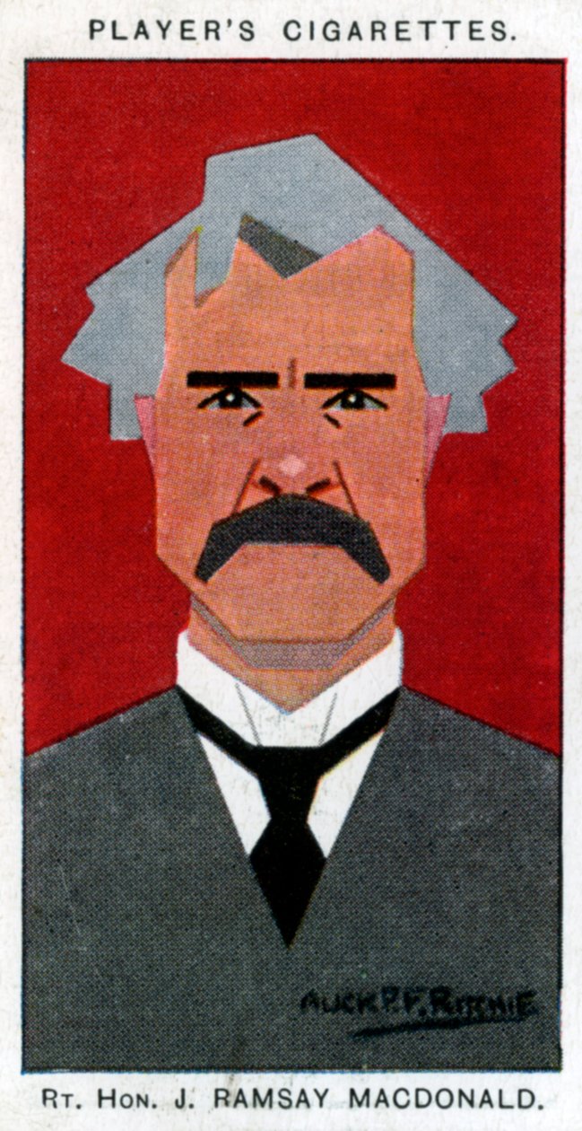 Ramsay MacDonald, brit miniszterelnök, 1926. alkotó: Alick P. F. Ritchie