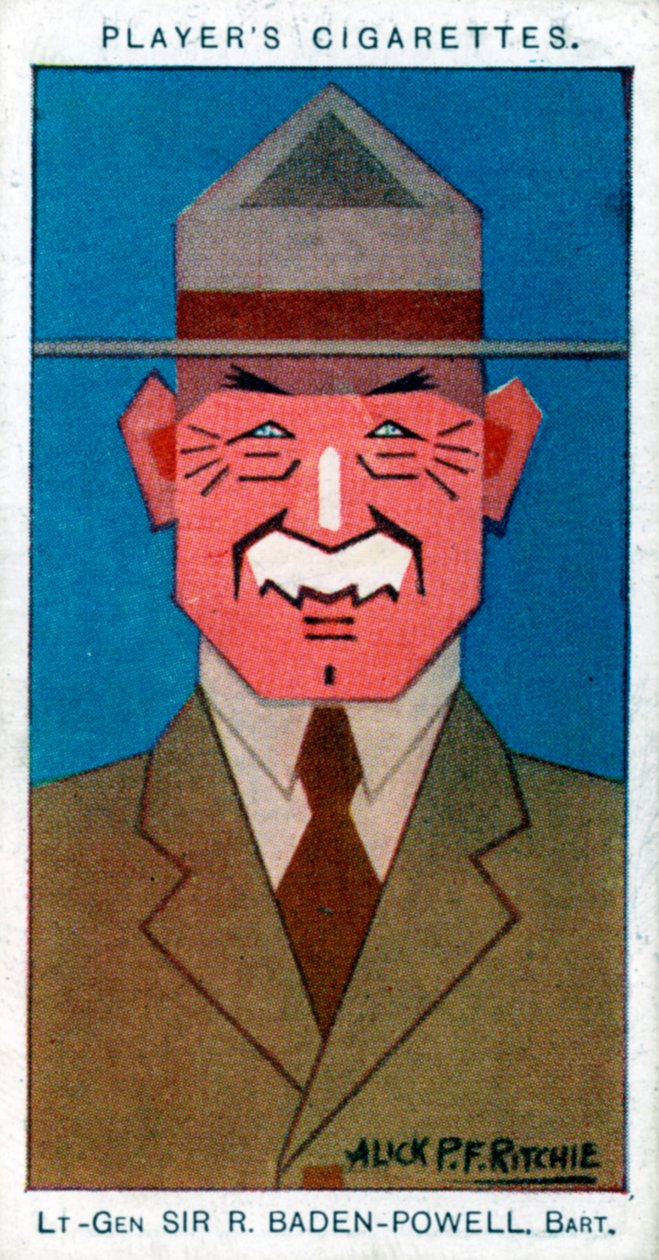 Robert Baden-Powell, 1. Baden-Powell báró, 1926. alkotó: Alick P. F. Ritchie
