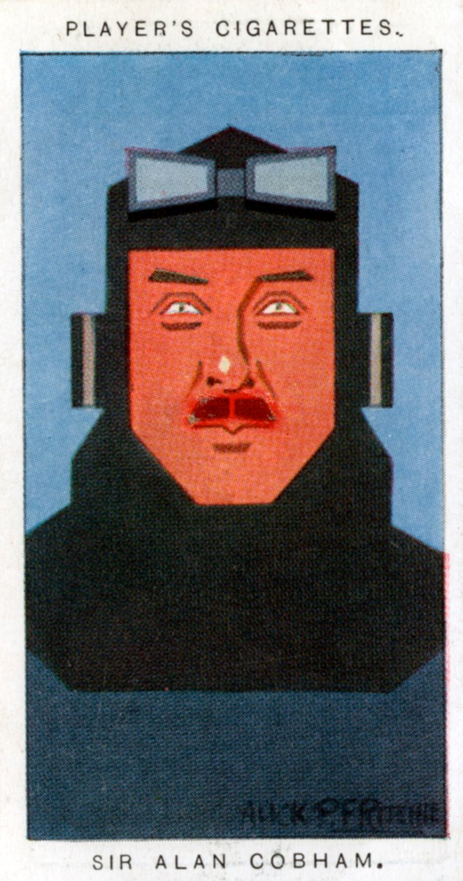 Sir Alan Cobham, brit úttörő repülő, 1926 alkotó: Alick P. F. Ritchie
