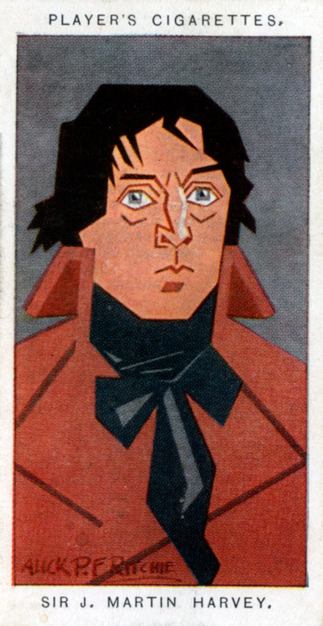 Sir John Martin-Harvey brit színész és színházi menedzser, 1926. alkotó: Alick P. F. Ritchie