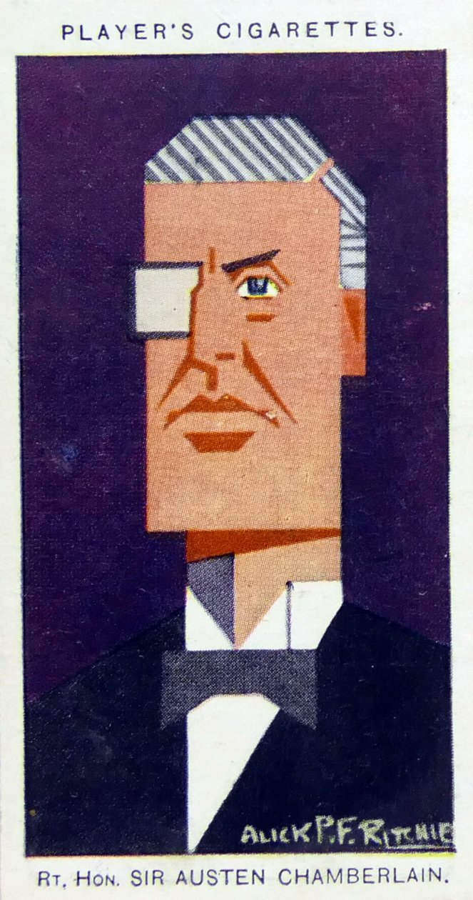Austen Chamberlain alkotó: Alick Penrose Forbes Ritchie