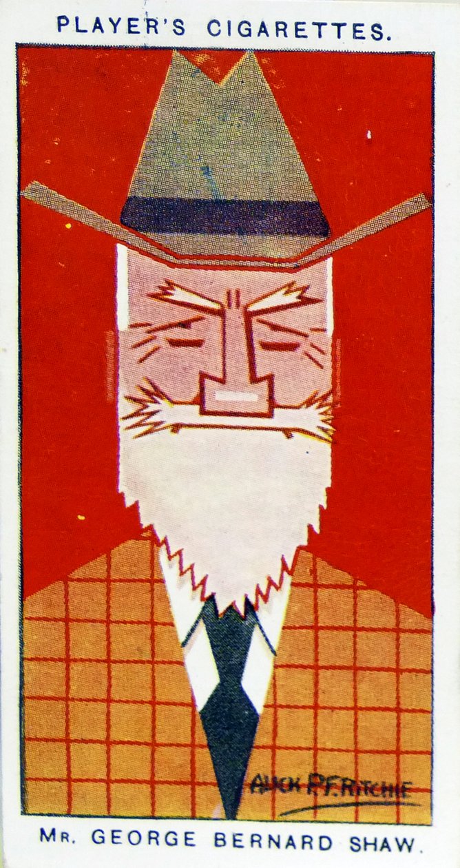 George Bernard Shaw alkotó: Alick Penrose Forbes Ritchie